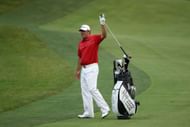 John Ellis as a professional golfer, playing at the 2011 U.S. Open (Image via Getty).